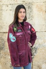 Ayios Bordeaux Jacket - Image 2