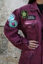 Ayios Bordeaux Jacket - Image 4