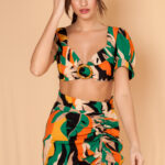 Dolce Green Crop Top