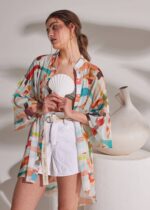 Hitch jeans shorts off white