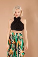 Namibia Black Crop Top - Image 5