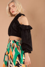 Namibia Black Crop Top - Image 3