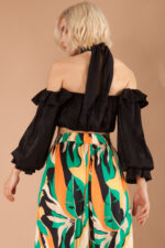 Namibia Black Crop Top - Image 4