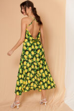 Sicilia lemon slip dress - Image 3