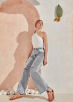 Outburst jeans light blue color