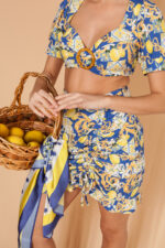 Versilia Mini blue scarf - Image 4