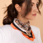 Versilia Mini Animal Print Scarf