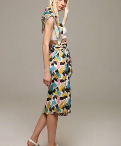 Angry Sally Wrap Skirt Strokes – IGO Project