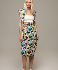 Angry Sally Wrap Skirt Strokes – IGO Project