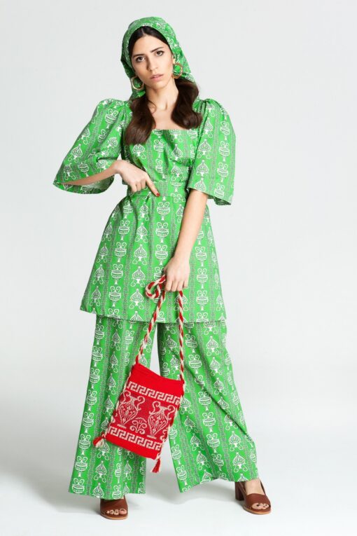 Melitta Official Peliki Top – styled with matching pants set