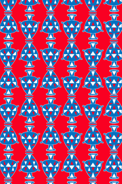 Hydria bikini Amforeas Red by Melitta worn on model