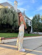 Outburst wide leg jeans sky dye - Image 2
