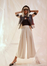 Cosmic Suiting 02 Ecru - Black - Image 6