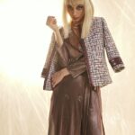 Cosmic Suiting 02 Jacquard- Pink Gold