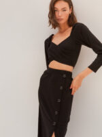 Melane Black Skirt - Image 3