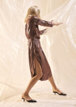 Galaxy Dress Pink Gold