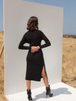 Lena Black Dress - Image 4