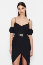 Summer Deja-Vu Dress Black - Image 3