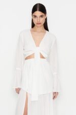 Throwback Waves White Skirt - Image 5