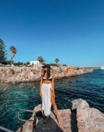 Summer Delight White Pareo Knot