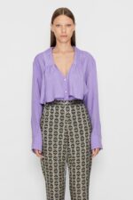 Galvanized Trousers Metallic Silver - Image 5