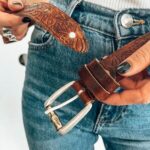 Καφέ δερμάτινη ζώνη Νino Venturi WB582 - Image 2