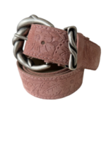 Ροζ Castor δερμάτινη ζώνη Nino Venturi WB 612