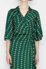 Cote De Fleur Wrap Dress - Image 6