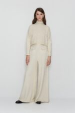 Lily Knit Top Beige - Image 3