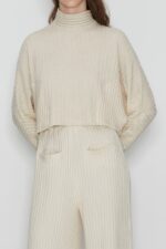 Lily Knit Top Beige - Image 5