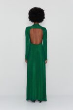 Birds Of Paradise Green Dress - Image 4