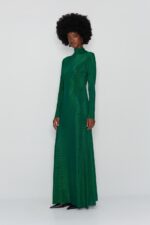 Birds Of Paradise Green Dress - Image 6