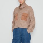 Winter Camouflage Crop Knitwear
