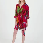 ALEBRIJES boyfriend shirt dress