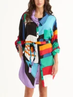 KIDULTHOOD roll-neck shirt dress - Image 2