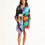 KIDULTHOOD roll-neck shirt dress